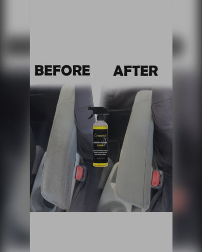 Protek Stain Remover - Universal Stain-Fighting Spray (16 oz / 450 ml) with Precision Spray Bottle & Premium Application Cloth